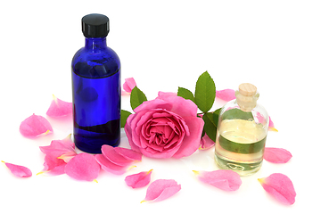 Image showing Rose Water for Natural Skincare and PH Balance  