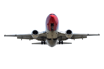 Image showing Plane isolated on a white background