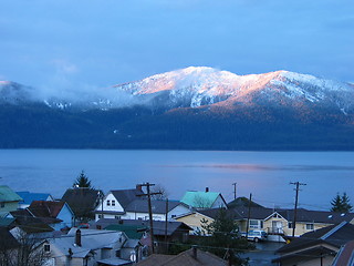 Image showing Winter Sunrise in Alaska