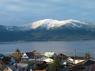 Image showing Wrangell Alaska in Winter