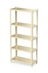 Image showing Metal shelving unit