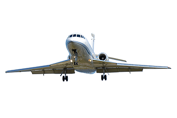 Image showing Privat jet plane isolated on a white background