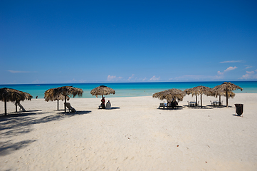 Image showing Exotic beach Cuba