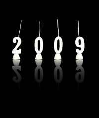 Image showing New Year 2009 - 2