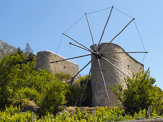 Image showing cretan mills