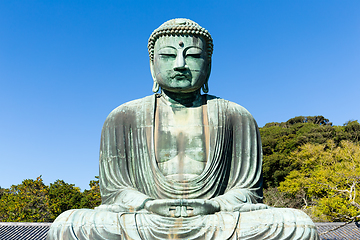 Image showing Giant Buddha in Japan