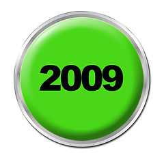 Image showing Button To Start the New Year