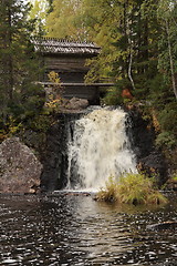 Image showing Wooden mill