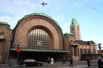 Image showing railway station in Helsinki