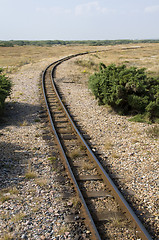 Image showing Rail tracks