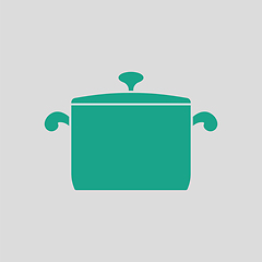 Image showing Kitchen pan icon