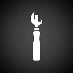 Image showing Can opener icon