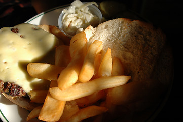 Image showing swiss burger 180