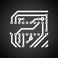 Image showing Circuit board icon