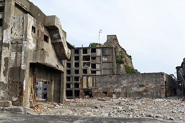 Image showing Abandoned Hashima Island