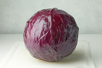 Image showing fresh purple cabbage