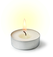 Image showing tea light candle