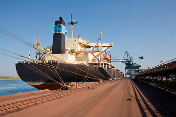 Image showing ship in port