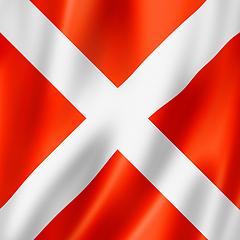 Image showing Four international maritime signal flag