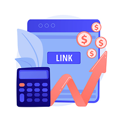 Image showing Business accounting vector concept metaphor.