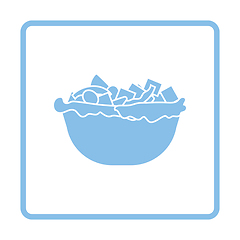 Image showing Salad in plate icon