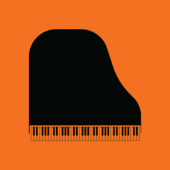 Image showing Grand piano icon