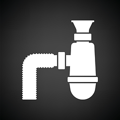 Image showing Bathroom siphon icon