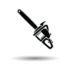 Image showing Chain saw icon