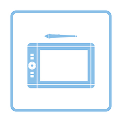 Image showing Graphic tablet icon