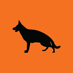 Image showing German shepherd icon