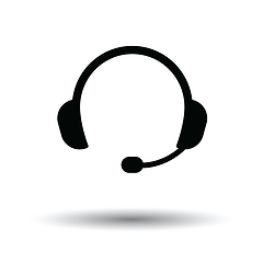 Image showing Headset icon