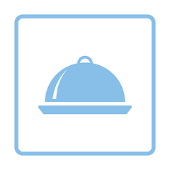 Image showing Restaurant  cloche icon