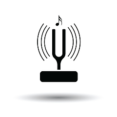 Image showing Tuning fork icon