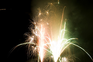 Image showing Firecrackers In The Sky