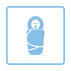 Image showing Wrapped infant ico