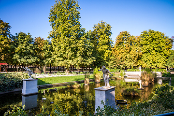 Image showing Tuileries Garden, Paris, France