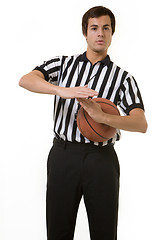 Image showing Basketball official