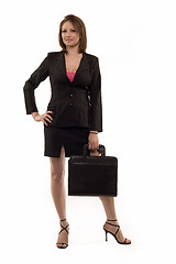 Image showing Full body of business woman