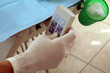 Image showing Dentist's chair remote control