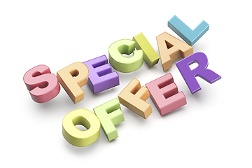 Image showing Special offer promo text