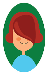 Image showing Hairstyle, vector or color illustration.