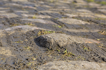 Image showing Cobblestone Road- Detail