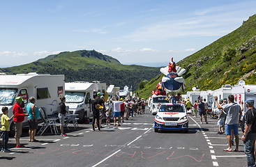 Image showing Gaulois Caravan - Tour de France 2016