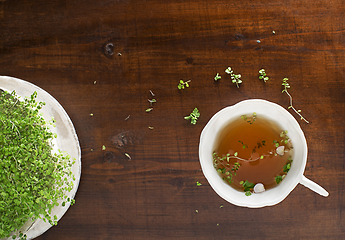 Image showing Tea cup herbal