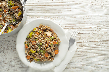 Image showing Buckwheat dish