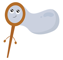 Image showing Soap bubble maker, vector or color illustration.