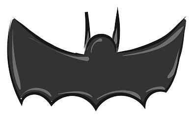 Image showing Image of batman - symbol, vector or color illustration.