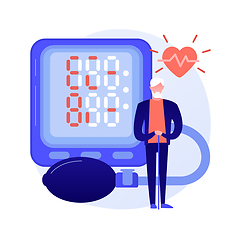 Image showing Cardiology check vector concept metaphor