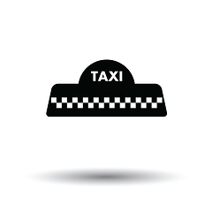 Image showing Taxi roof icon