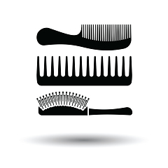 Image showing Hairbrush icon